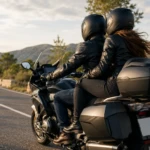 Wygodny motocykl dla dwóch osób